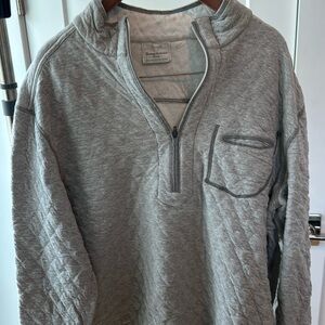 XL Tommy Bahama Reversible 3/4 Zip Pullover